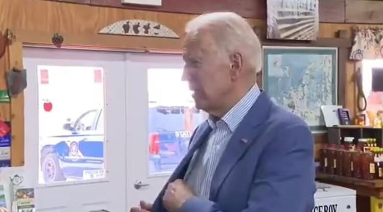 Biden'dan muhabire soğuk şaka!