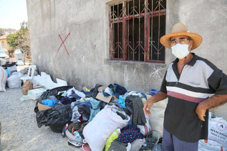 Yangında 'kırmızı çarpı' detayı: Tek tek işaretlendi!