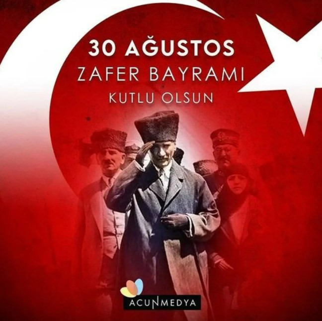 Ünlülerden 30 Ağustos Zafer Bayramı mesajları