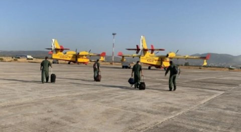 İspanyol ve Hırvat pilotlar Türkiye'de: Havadan ilk görüntüler