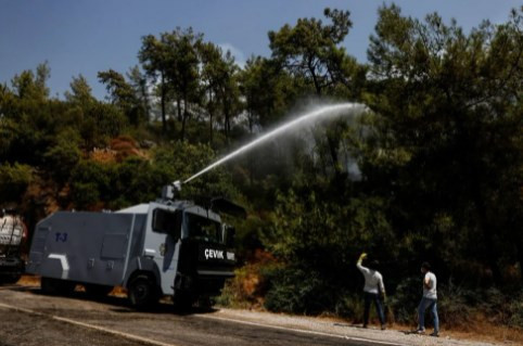 İspanyol ve Hırvat pilotlar Türkiye'de: Havadan ilk görüntüler