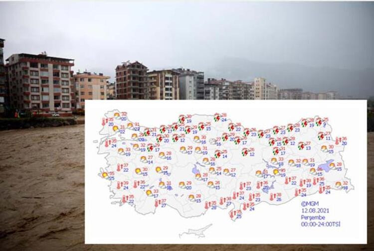 Meteoroloji il il açıkladı! Turuncu uyarı