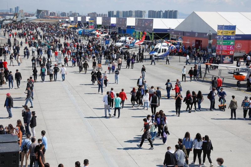 TEKNOFEST'tin dördüncü gününde 'Milli Kanatlar' havalandı