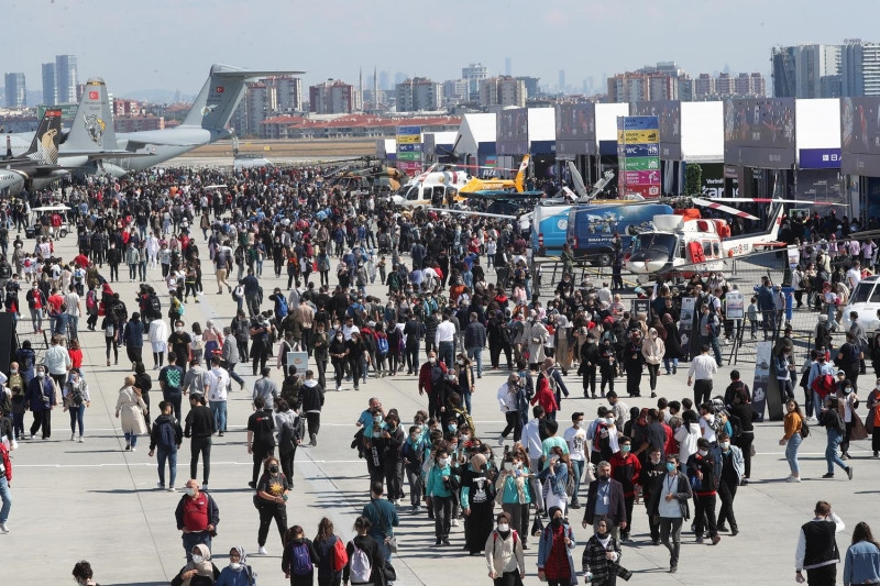 TEKNOFEST'tin dördüncü gününde 'Milli Kanatlar' havalandı