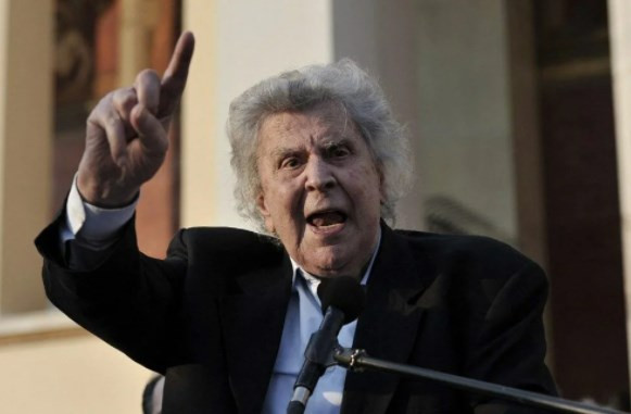 Yunanistan sanatçı Mikis Theodorakis'i uğurluyor