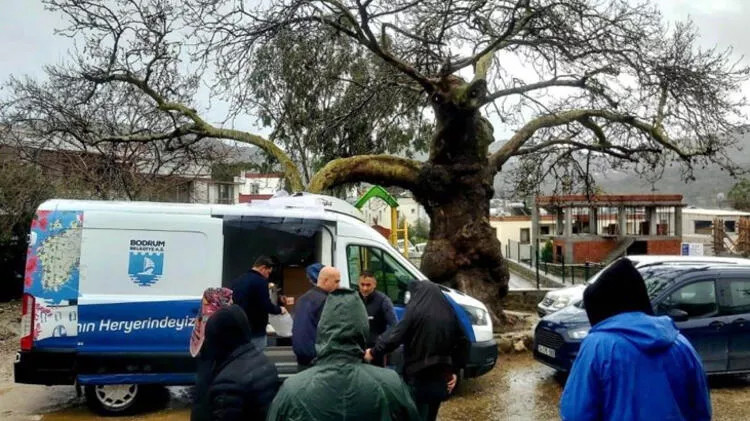 Turizm cennetinde evler sular altında kaldı!