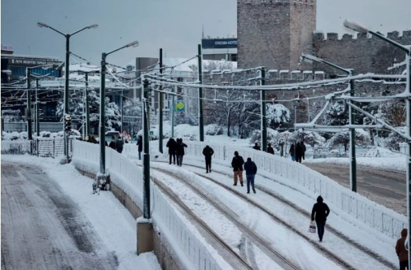 Kar yağışı sonrası İstanbul'da son durum