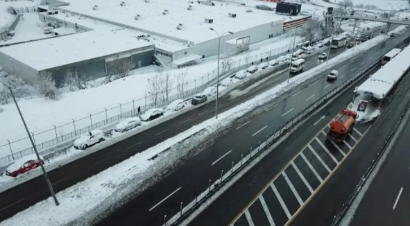 Kar yağışı sonrası İstanbul'da son durum