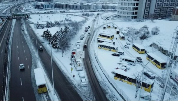 Kar yağışı sonrası İstanbul'da son durum