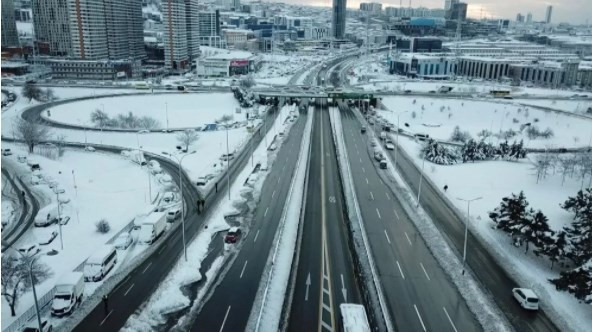 Kar yağışı sonrası İstanbul'da son durum