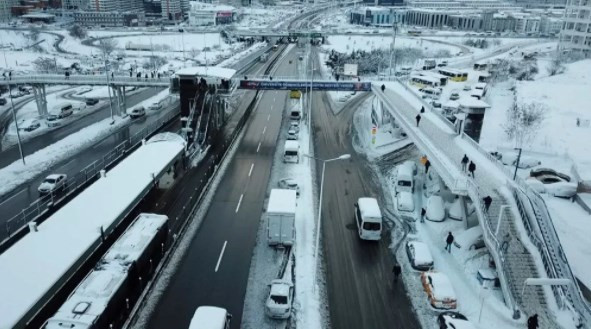 Kar yağışı sonrası İstanbul'da son durum