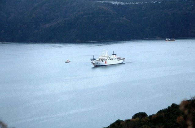 İstanbul Boğazı'nda internet bakımı