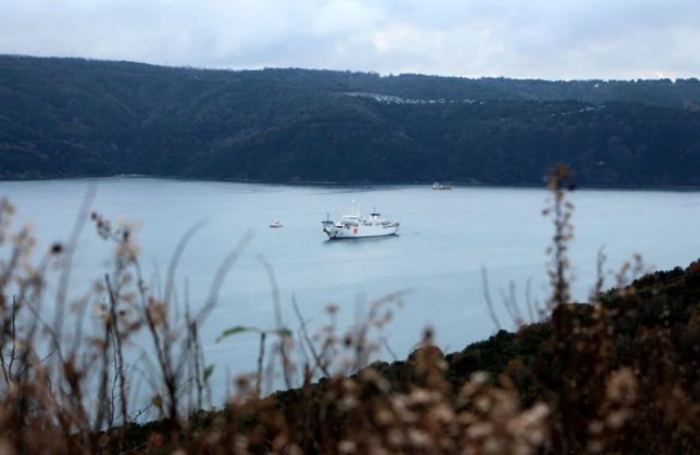 İstanbul Boğazı'nda internet bakımı