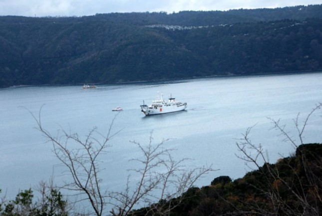 İstanbul Boğazı'nda internet bakımı