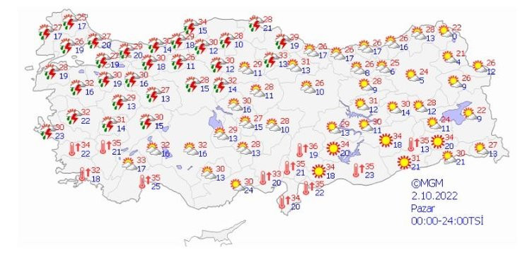 Meteoroloji uyardı: Sıcaklıklar düşüyor, yağışlı hava geliyor