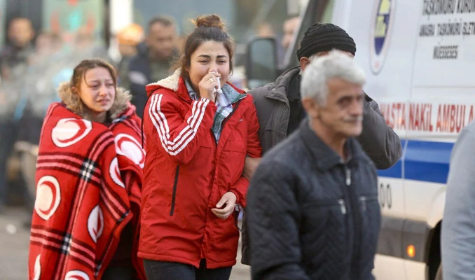 Yürekler dağlandı, gözyaşları sel oldu