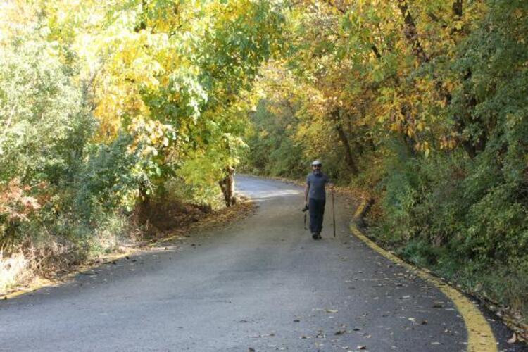 Van'da doğaseverlerden kar fotoğrafları