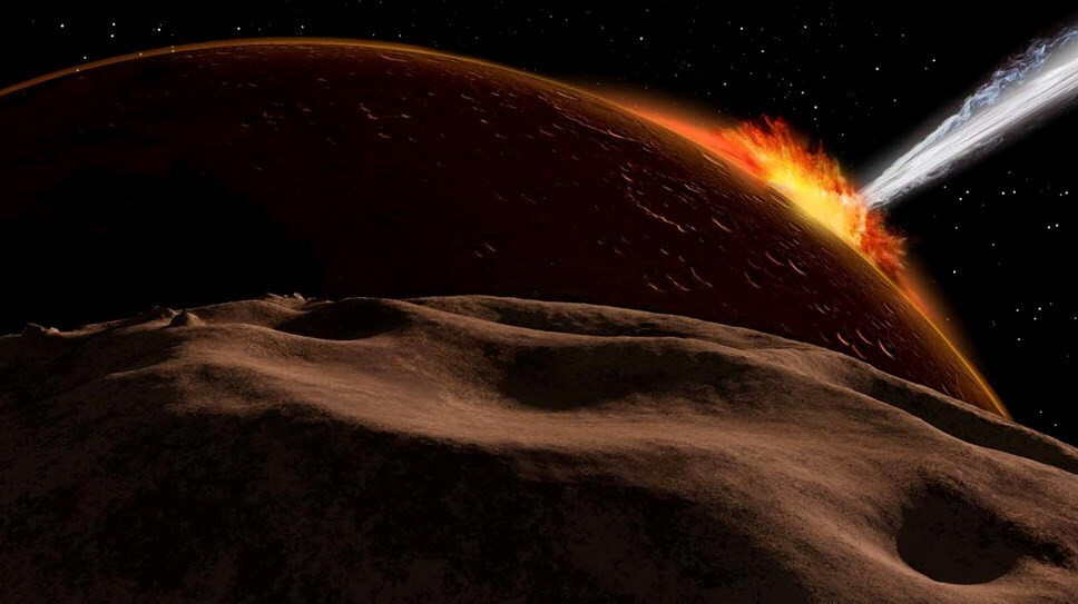 Mars'a çarpan meteorun açtığı krater şaşkınlık yarattı!