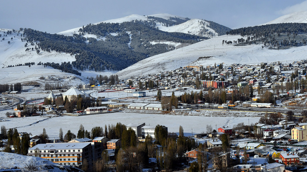 Kars'tan kar manzaraları