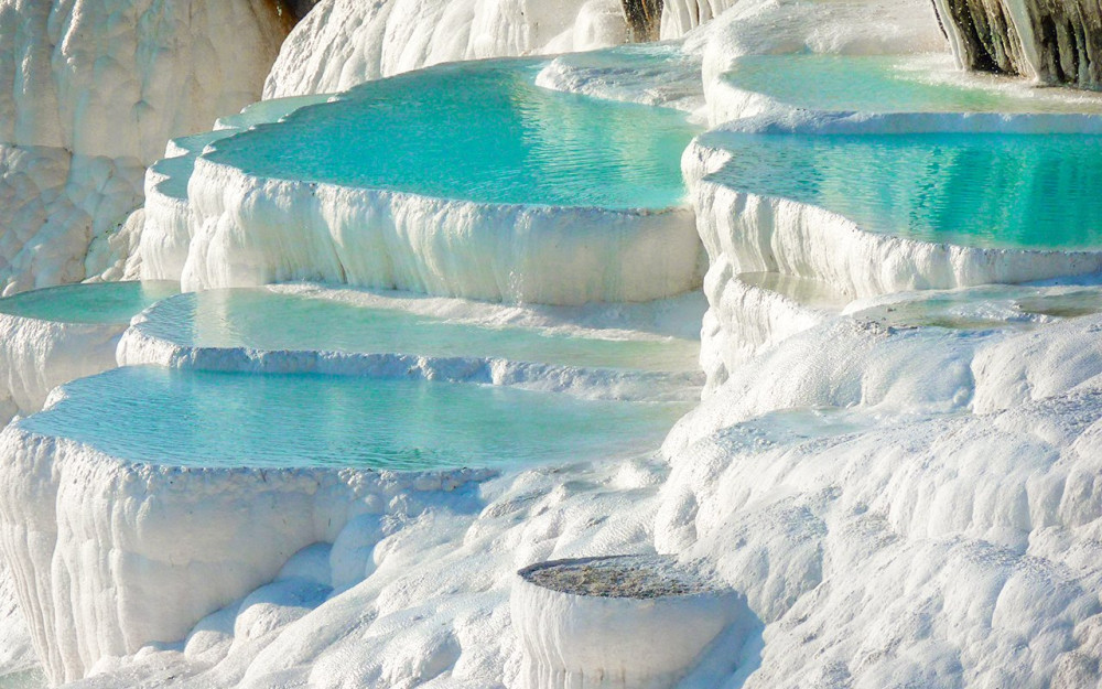 Pamukkale travertenleri jeopark alanı olacak