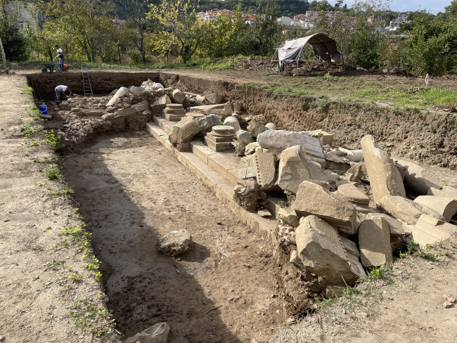 Amasra'daki kazılarda ilgi çeken keşif