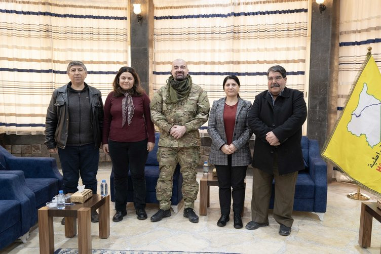 İşte ABD-YPG/PKK kardeşliğinin fotoğrafları