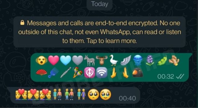 WhatsApp için 21 yeni emoji yolda