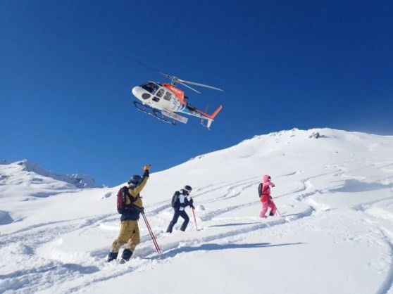 Kaçkar Dağları'nda 'heliski' heyecanı sürüyor