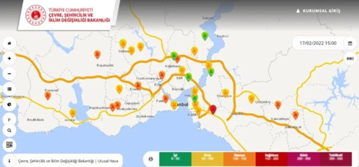 İstanbul'un hava kirliliği en yüksek 8 ilçesi
