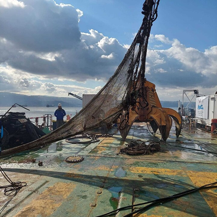 Hepsi Marmara Denizi'nin dibinden çıktı