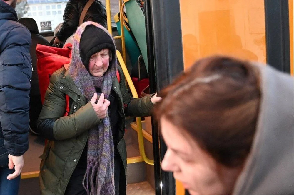 Ukrayna'dan kaçış: Fotoğraflarla mültecilerin dramı!