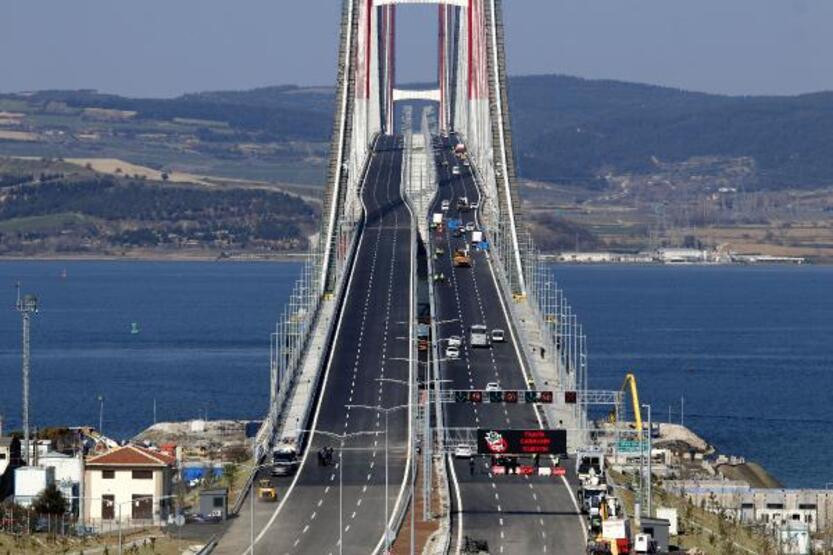 Dünya basınında: 1915 Çanakkale Köprüsü Japonya'yı geride bıraktı!