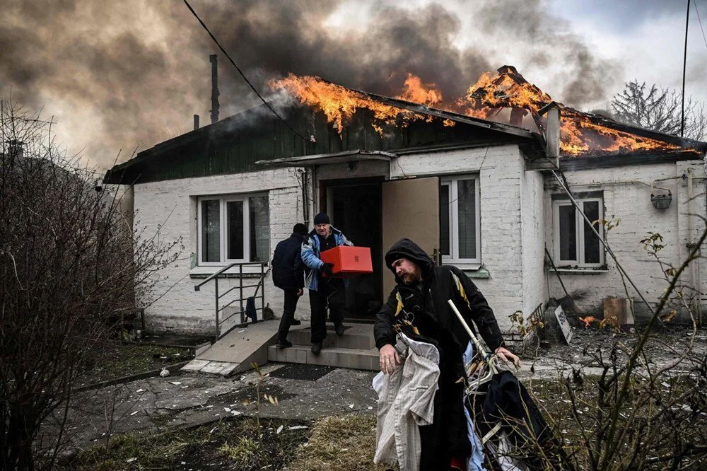 Acı tablo: Savaştan önce ve sonra Ukrayna şehirleri...