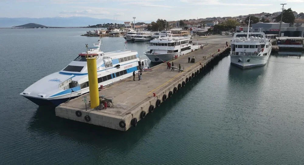 25 ay sonra ilk turist: Feribot seferleri başladı!