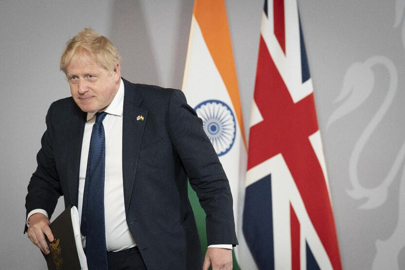 Boris Johnson, Rus helikopterine binmeyi reddetti