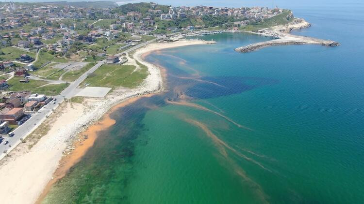 Karadeniz'in rengi kızıla döndü