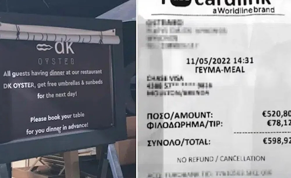 İki içecek ve bir yengeç bacağına 10 bin lira: Restorana dava açtılar!