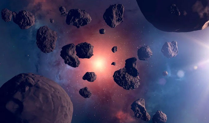 Tehlikeli bir asteroit Dünya'ya hızla ilerliyor