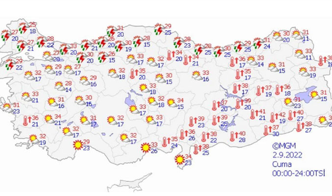 İstanbul'a sağanak yağış geri geliyor