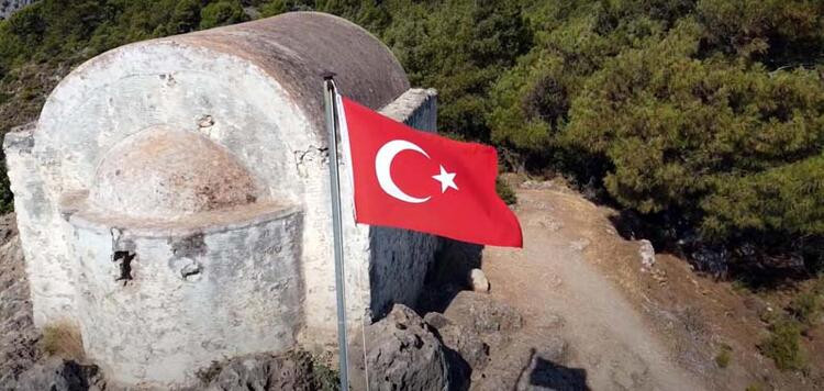 Unesco'nun listesindeki 'hayalet köy' havadan görüntülendi!