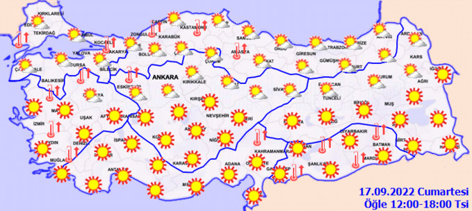 Meteoroloji'den çöl sıcakları uyarısı!