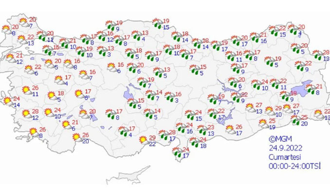 Meteoroloji uyardı: Kışlıkları hazırlayın