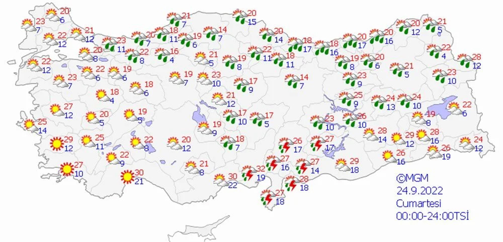 Serin hava gidiyor... Sıcaklıklar yükseliyor!