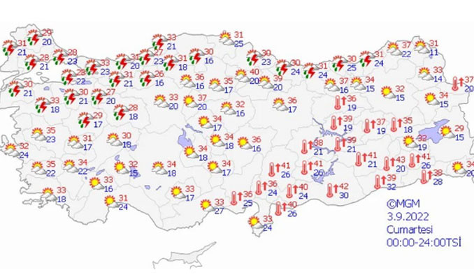 Meteoroloji uyardı: Sıcaklıklar düşecek