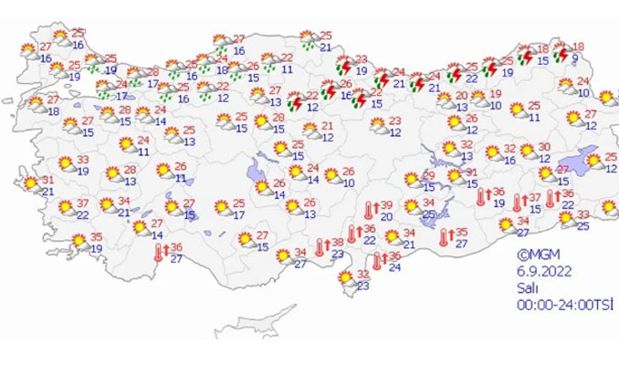 Meteoroloji uyardı: Sıcaklıklar düşecek