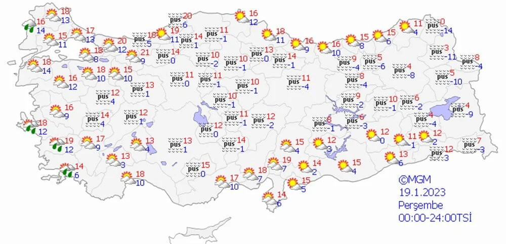 Kar beklerken rekor sıcaklar geliyor!