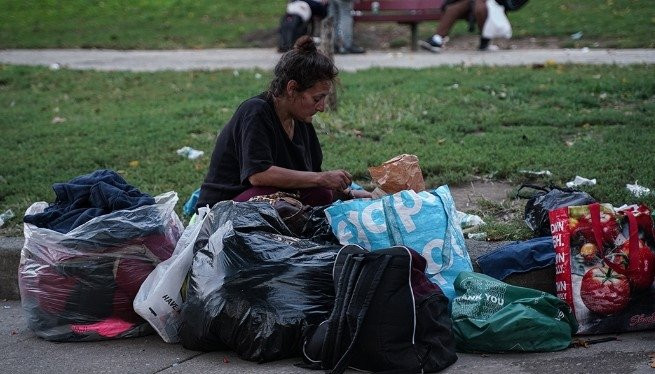 ABD'deki görüntüler dehşete düşürdü: Zombi filmi değil gerçek!