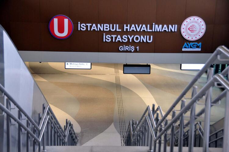 Kağıthane-İstanbul Havalimanı metrosu ulaşıma açıldı