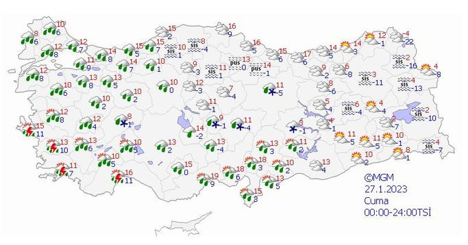 Meteoroloji'den uyarı: Sağanak vuracak!