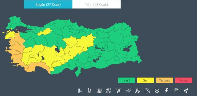 Meteoroloji'den uyarı: Sağanak vuracak!